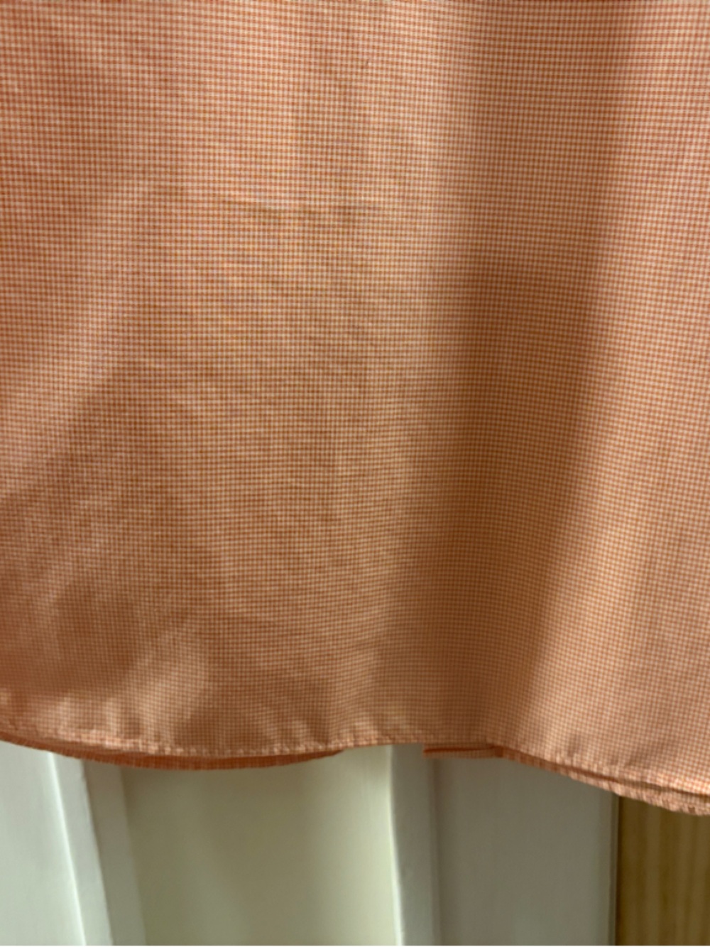 Banana Republic L(Tall) Men's Light Peach Long-Sleeve Dress Shirt - Picture 14 of 14